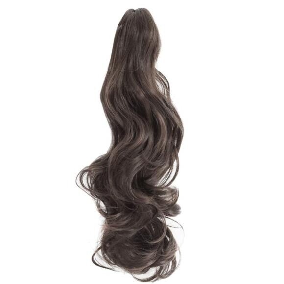 Claw Clip Ponytail Extension for Women Medium Brown